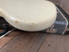 SOLD - Fender Mustang 1965 Olympic White with slab fretboard - Mahar's Vintage Guitars