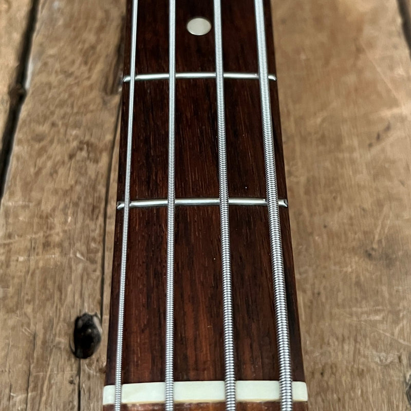 SOLD - Fender Mustang Bass 1966 Blue - Mahar's Vintage Guitars