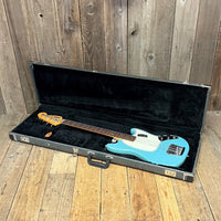 SOLD - Fender Mustang Bass 1966 Blue - Mahar's Vintage Guitars