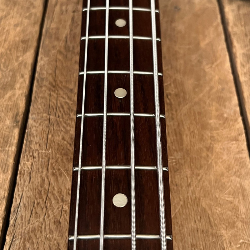 SOLD - Fender Mustang Bass 1966 Blue - Mahar's Vintage Guitars