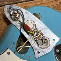 SOLD - Fender Mustang Bass 1966 Blue - Mahar's Vintage Guitars