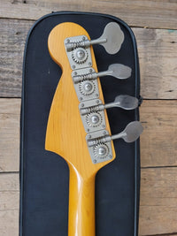 SOLD - Fender Mustang Bass MIJ 2005 Olympic White - Mahar's Vintage Guitars