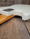 SOLD - Fender Mustang Bass MIJ 2005 Olympic White - Mahar's Vintage Guitars