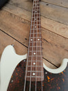 SOLD - Fender Mustang Bass MIJ 2005 Olympic White - Mahar's Vintage Guitars