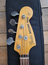 SOLD - Fender Mustang Bass MIJ 2005 Olympic White - Mahar's Vintage Guitars