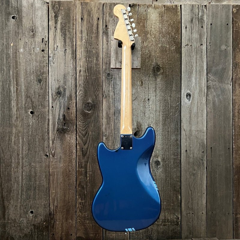 SOLD - Fender Mustang Competion Blue Burgundy 1972 - Mahar's Vintage Guitars