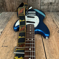 SOLD - Fender Mustang Competion Blue Burgundy 1972 - Mahar's Vintage Guitars