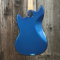 SOLD - Fender Mustang Competion Blue Burgundy 1972 - Mahar's Vintage Guitars