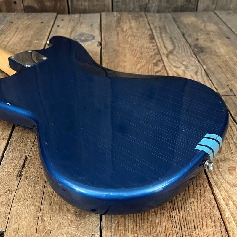 SOLD - Fender Mustang Competion Blue Burgundy 1972 - Mahar's Vintage Guitars