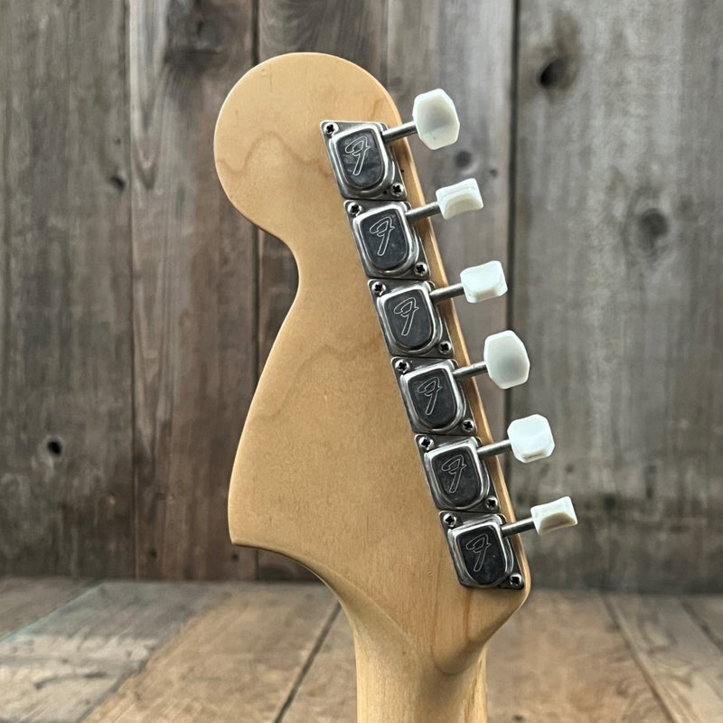 SOLD - Fender Mustang Competion Blue Burgundy 1972 - Mahar's Vintage Guitars