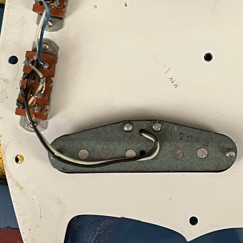SOLD - Fender Mustang Competion Blue Burgundy 1972 - Mahar's Vintage Guitars