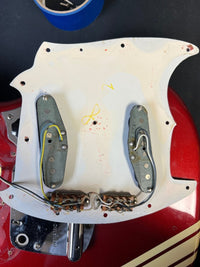 SOLD - Fender Mustang Competition 1971 Competition Red - Mahar's Vintage Guitars