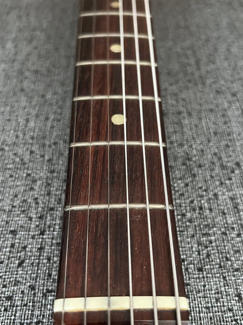 SOLD - Fender Mustang Competition 1971 Competition Red - Mahar's Vintage Guitars