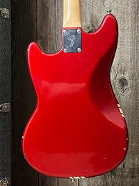 SOLD - Fender Mustang Competition 1971 Competition Red - Mahar's Vintage Guitars