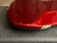 SOLD - Fender Mustang Competition 1971 Competition Red - Mahar's Vintage Guitars