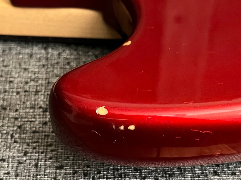 SOLD - Fender Mustang Competition 1971 Competition Red - Mahar's Vintage Guitars