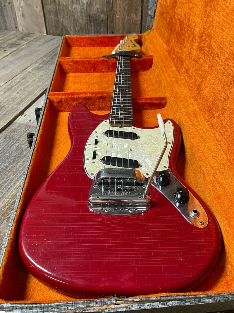 SOLD - Fender Mustang Earliest August 1964 - first month, first year! - Mahar's Vintage Guitars