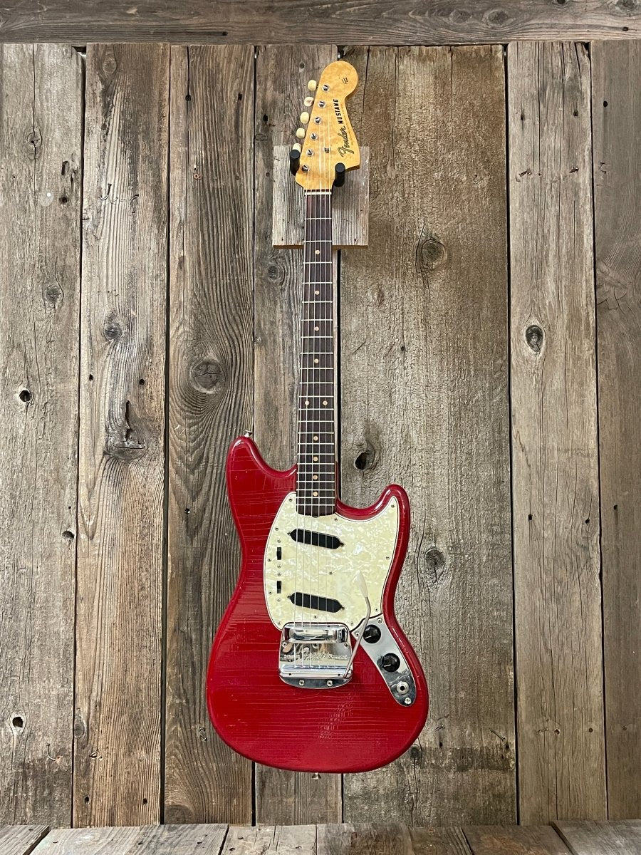 SOLD - Fender Mustang Earliest August 1964 - first month, first year! - Mahar's Vintage Guitars