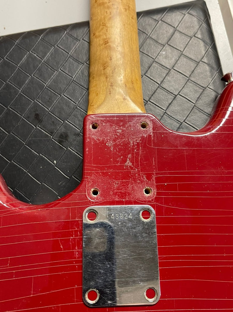 SOLD - Fender Mustang Earliest August 1964 - first month, first year! - Mahar's Vintage Guitars