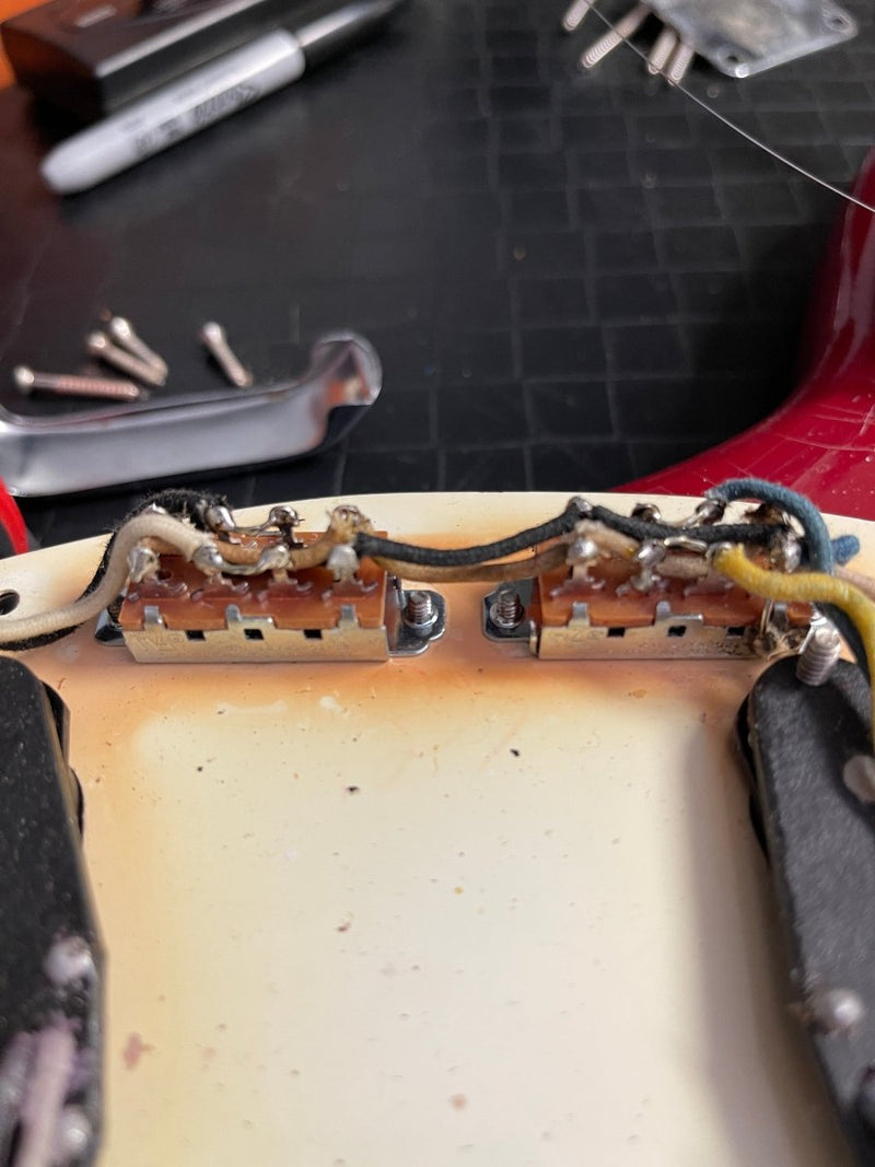 SOLD - Fender Mustang Earliest August 1964 - first month, first year! - Mahar's Vintage Guitars