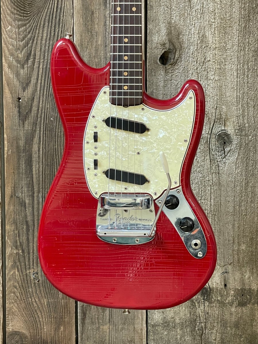 SOLD - Fender Mustang Earliest August 1964 - first month, first year! - Mahar's Vintage Guitars