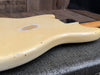 SOLD - Fender Mustang Olympic White 1965 A neck with unique fretboard - Mahar's Vintage Guitars