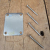 SOLD - Fender Neck Plate F Logo 1966 Telecaster Stratocaster Jazzmaster Jaguar Mustang - Mahar's Vintage Guitars