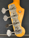 SOLD - Fender Precision Bass 1965 Fiesta Red L Plate Fiesta Red Body Only Refin 8lb 3oz - Mahar's Vintage Guitars