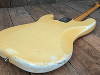 SOLD - Fender Precision Bass 1976 Olympic White - Mahar's Vintage Guitars