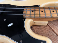 SOLD - Fender Precision Bass 1976 Olympic White - Mahar's Vintage Guitars