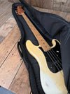 SOLD - Fender Precision Bass 1976 Olympic White - Mahar's Vintage Guitars