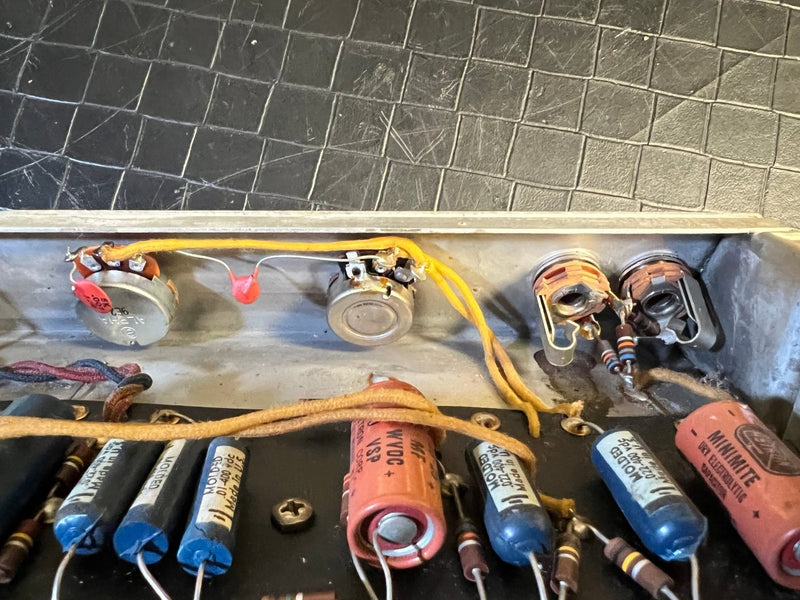 SOLD - Fender Princeton 6G2 1962 Brown Tolex - Mahar's Vintage Guitars