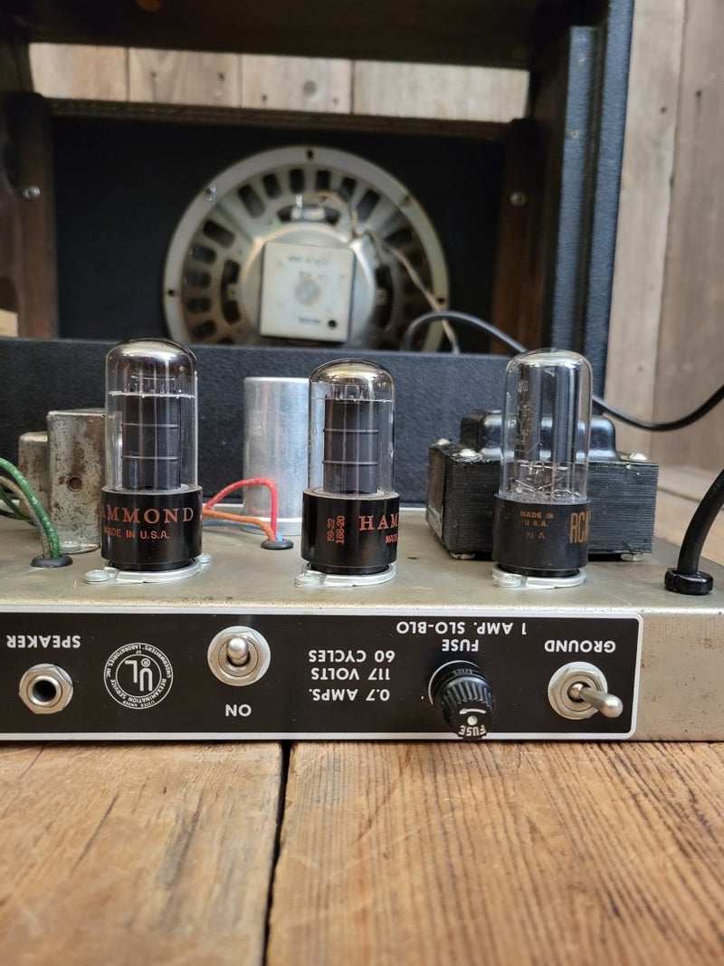 SOLD - Fender Princeton 6g2 1964 Tuxedo Pre CBS tube guitar amplifier - Mahar's Vintage Guitars