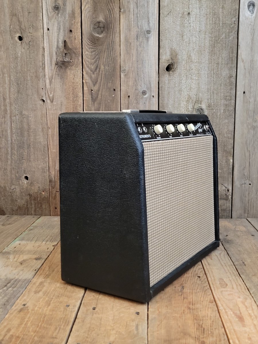 SOLD - Fender Princeton 6g2 1964 Tuxedo Pre CBS tube guitar amplifier - Mahar's Vintage Guitars