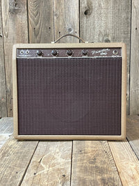SOLD - Fender Princeton Guitar Amplifier 1963 with Celestion Gold and Repro Box - Mahar's Vintage Guitars