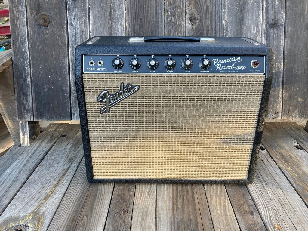 SOLD - Fender Princeton Reverb 1965 Pre CBS – Mahar's Vintage Guitars