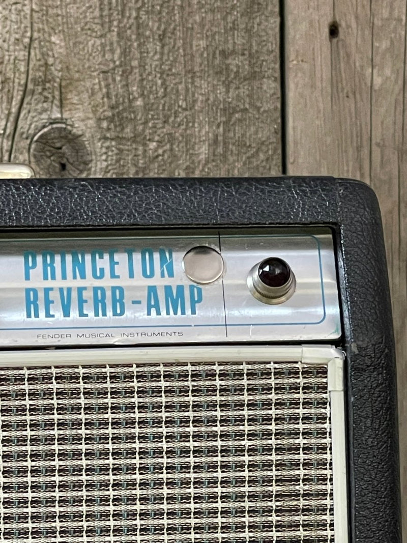 SOLD - Fender Princeton Reverb 1968 Drip Edge Silverface - Mahar's Vintage Guitars