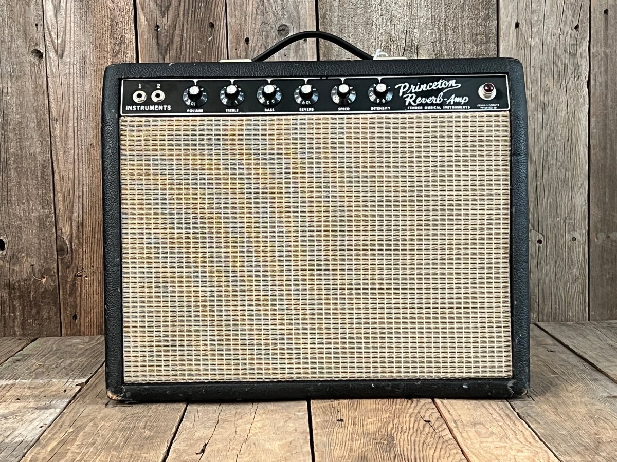 SOLD - Fender Princeton Reverb Prune Boogie - Mahar's Vintage Guitars