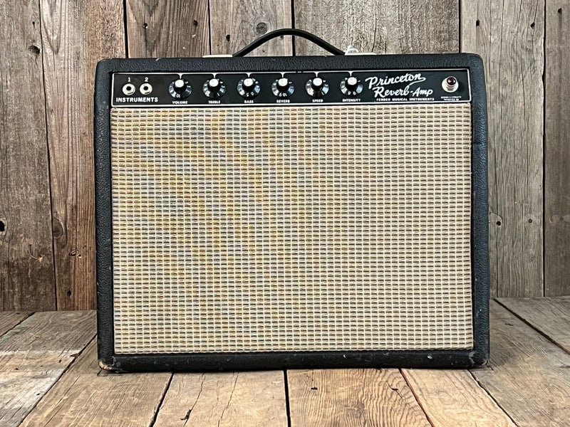 SOLD - Fender Princeton Reverb Prune Boogie - Mahar's Vintage Guitars