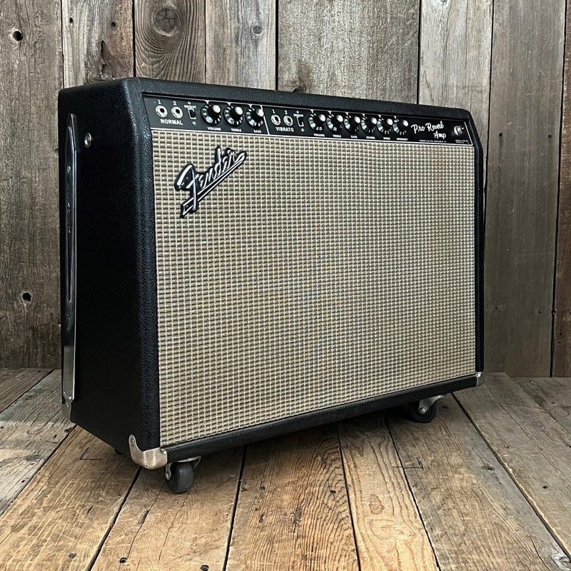 SOLD - Fender Pro Reverb Black Panel Pre CBS 1965 FEIC AA165 - Mahar's Vintage Guitars