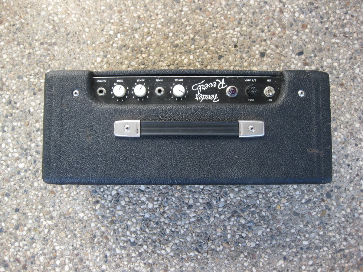 SOLD - Fender Reverb Unit 6G15 Pre CBS 1964 - Mahar's Vintage Guitars