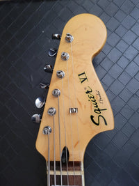 SOLD - Fender Squier Bass VI 2018 - Mahar's Vintage Guitars