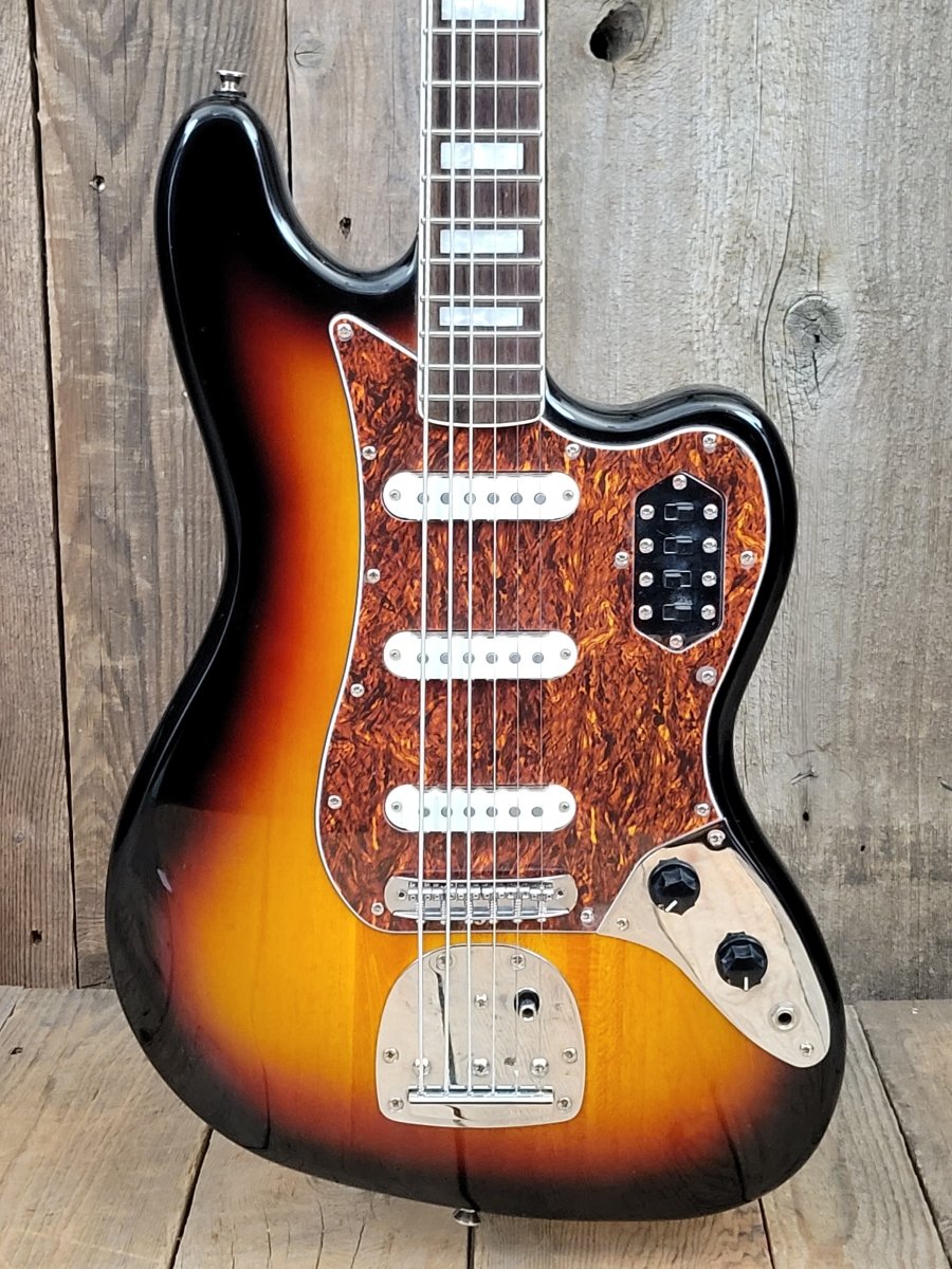 SOLD - Fender Squier Bass VI 2018 - Mahar's Vintage Guitars
