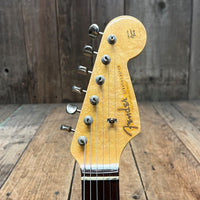 SOLD - Fender Stratocaster 1960 Relic Cunetto Era Olympic White - Mahar's Vintage Guitars