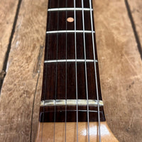 SOLD - Fender Stratocaster 1960 Relic Cunetto Era Olympic White - Mahar's Vintage Guitars