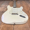 SOLD - Fender Stratocaster 1960 Relic Cunetto Era Olympic White - Mahar's Vintage Guitars