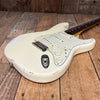 SOLD - Fender Stratocaster 1960 Relic Cunetto Era Olympic White - Mahar's Vintage Guitars