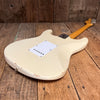 SOLD - Fender Stratocaster 1960 Relic Cunetto Era Olympic White - Mahar's Vintage Guitars