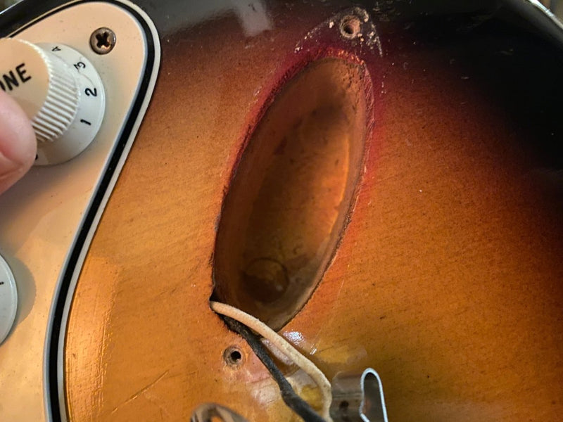 SOLD - Fender Stratocaster 1965 Pre CBS All Original - Mahar's Vintage Guitars