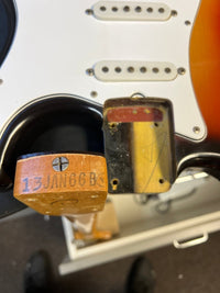 SOLD - Fender Stratocaster 1966 Sunburst Near Mint with Original Receipt and Hang Tag - Mahar's Vintage Guitars
